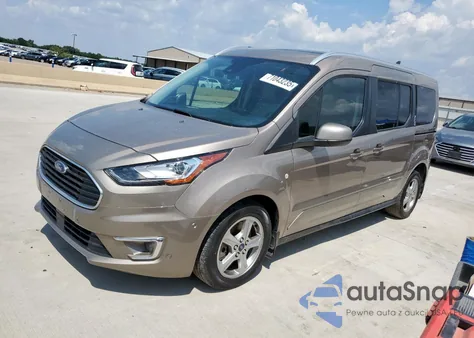 2019 Ford Transit Connect Titanium из США, поврежденный, VIN NM0GE9G2XK1393284